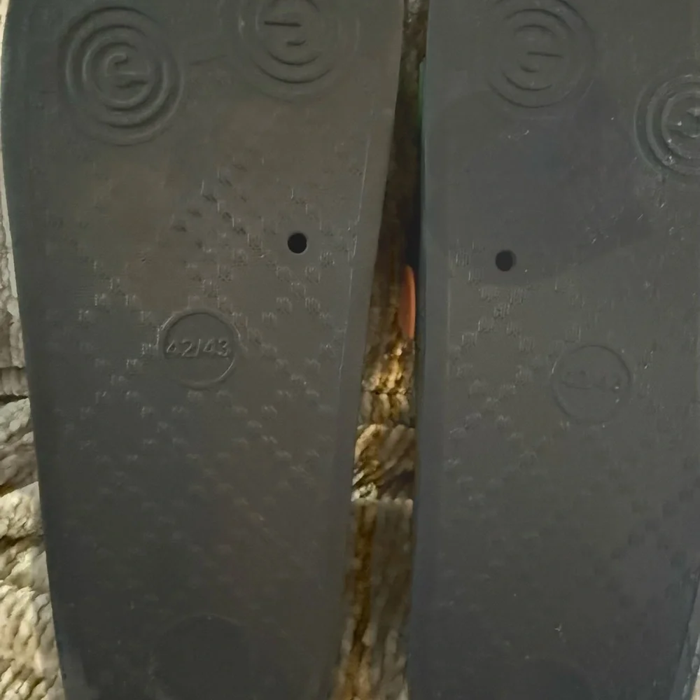 HAPPY SOCKS Men's Big Colorful Dots Comfortable Slides Size 8.5-9.5 EUC - Picture 6 of 6